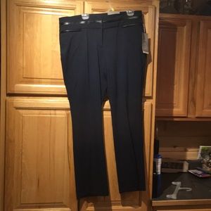 Stretchy blue dress pants!